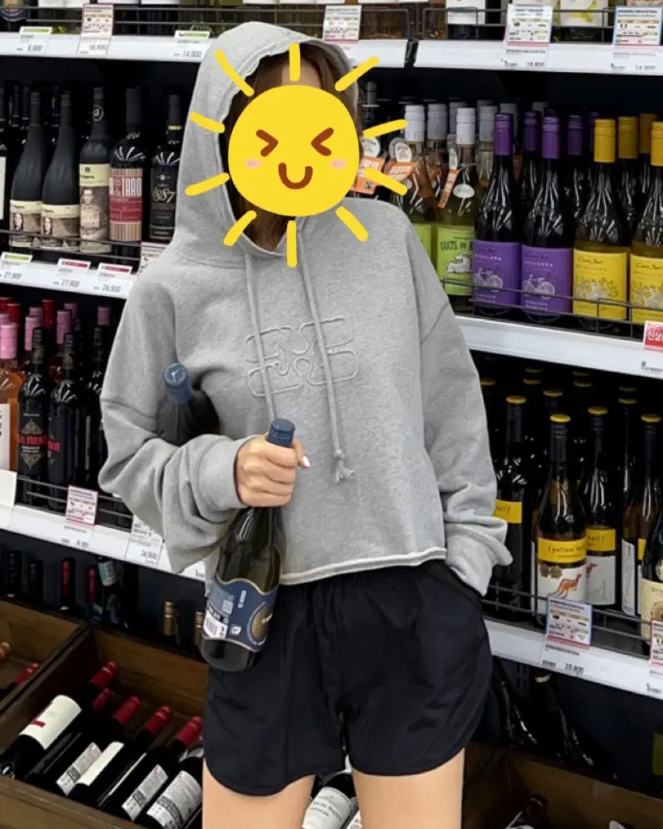 サロン L フード ショートパンツ セット