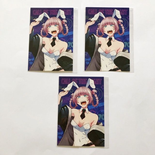 よふかしのうた くじ引き堂 BUNNY!BUNNY!!BUNNY!!!くじ 白バニーガールver.【I1444-007】081 よふかしのうた くじ引き堂 BUNNY!BUNNY!!BUNNY!!!くじ 白バニー