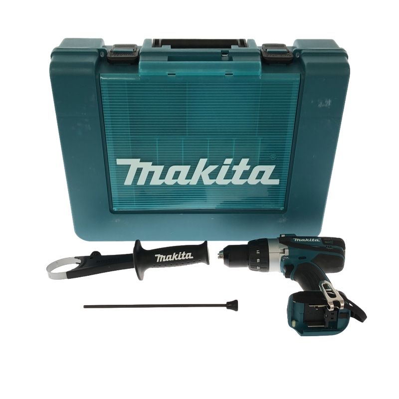 ☆美品☆ makita マキタ 18V 充電式震動ドライバドリル HP458D 本体＋ケース付き 電動工具 大工道具 96613