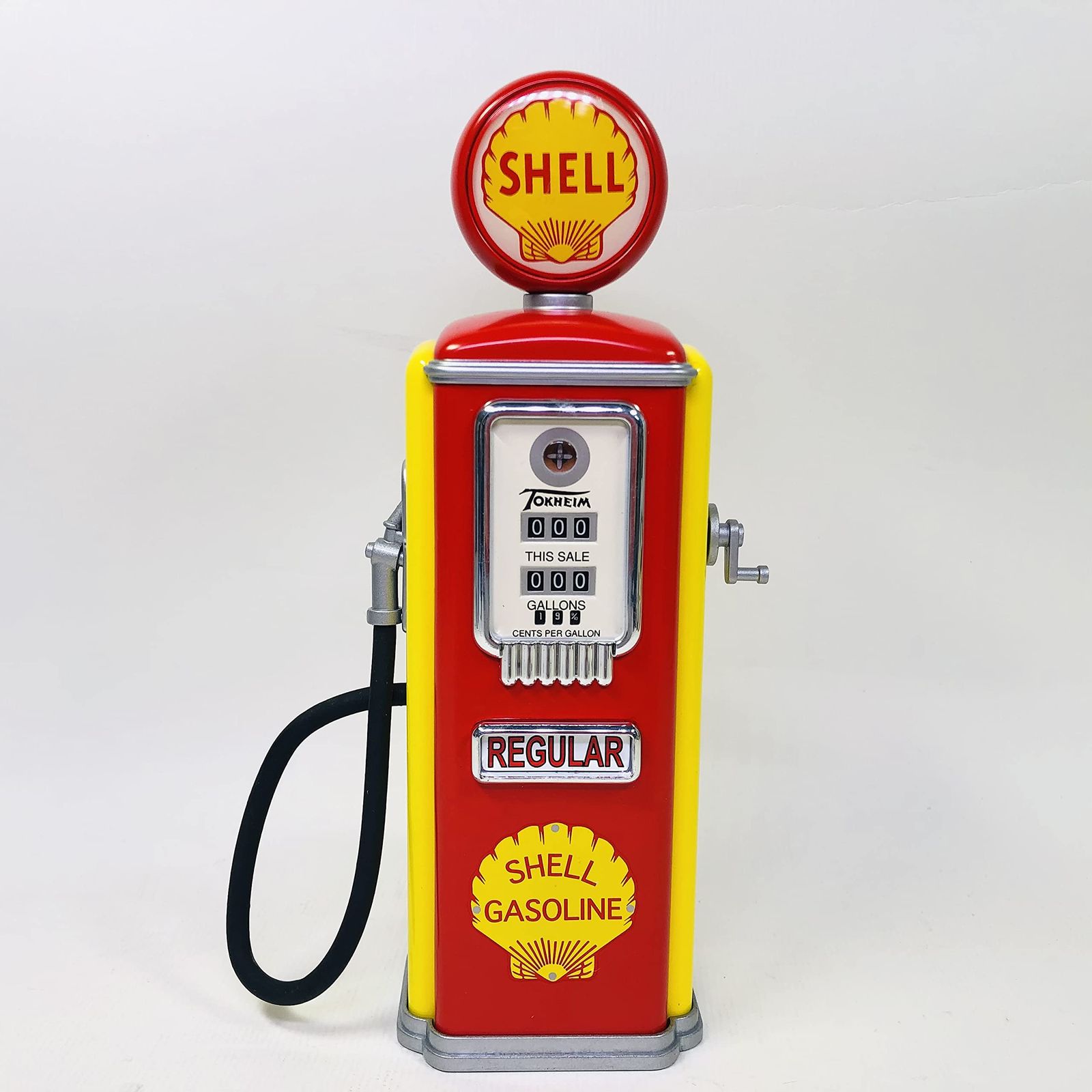 ガスポンプレプリカ コインバンクSHELL ギアボックス コレクティブル