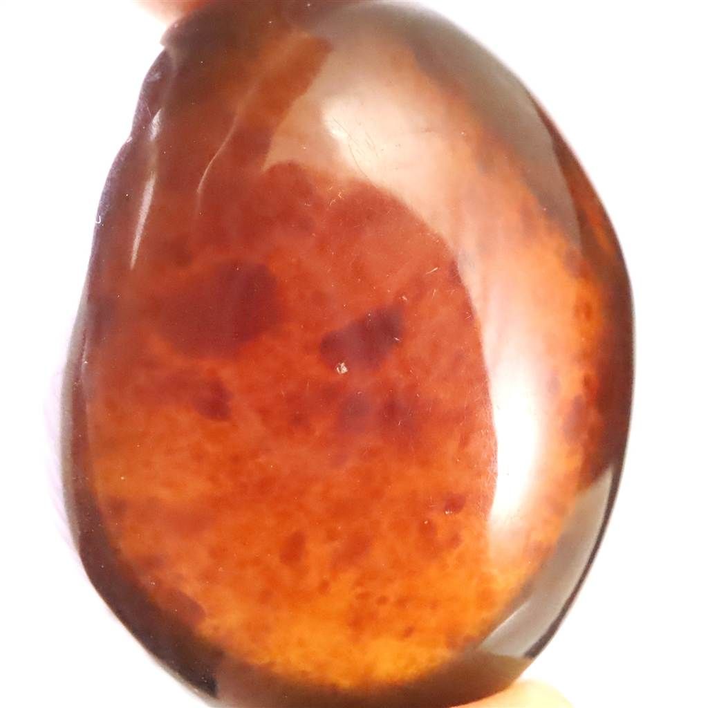 天然琥珀 スマトラ アンバー 35mmタンブル 12.1g 【榎本通商