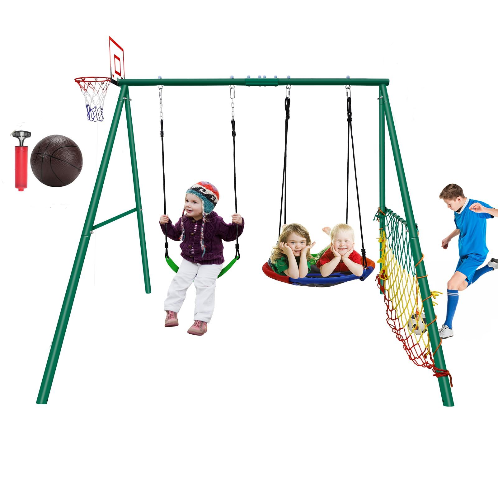 新品 CYFIE ブランコ 屋外 庭 大人 子供用 ブランコセット ぶらんこ