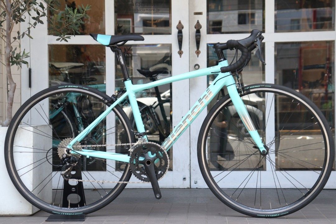 ビアンキ Bianchi ヴィア ニローネ VIA NIRONE7 47サイズ シマノ ソラ R3000MIX 9S アルミ ロードバイク 横浜店