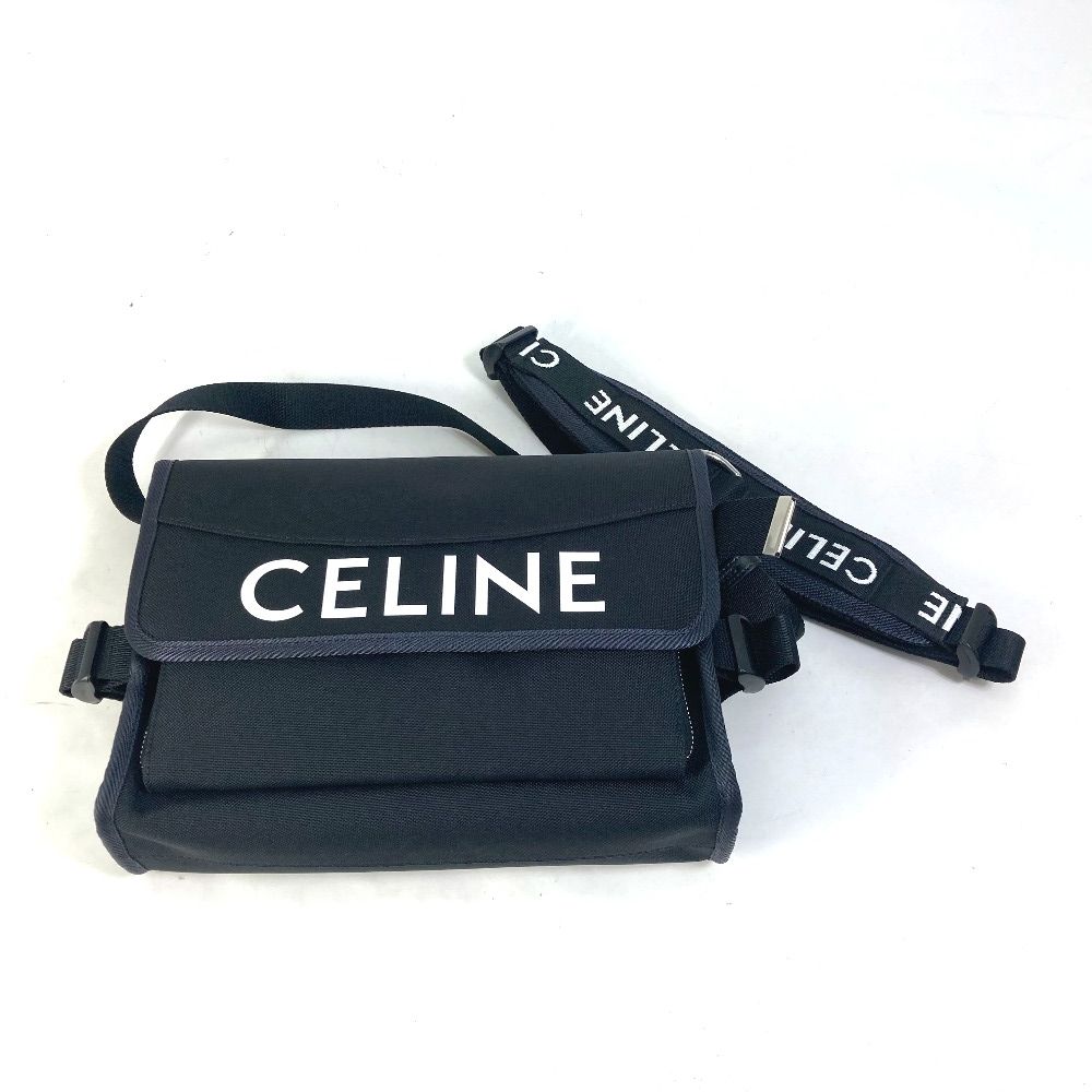 CELINE スモールトレッキングメッセンジャーショルダーバッグ CELINE】22-23AW＊スモール トレッキング メッセンジャー ロゴ