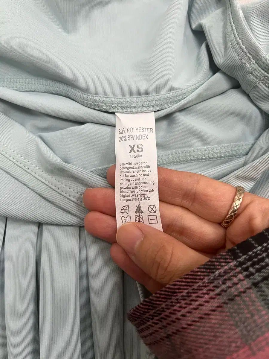 ALO アロ テニス スカート XS ミント