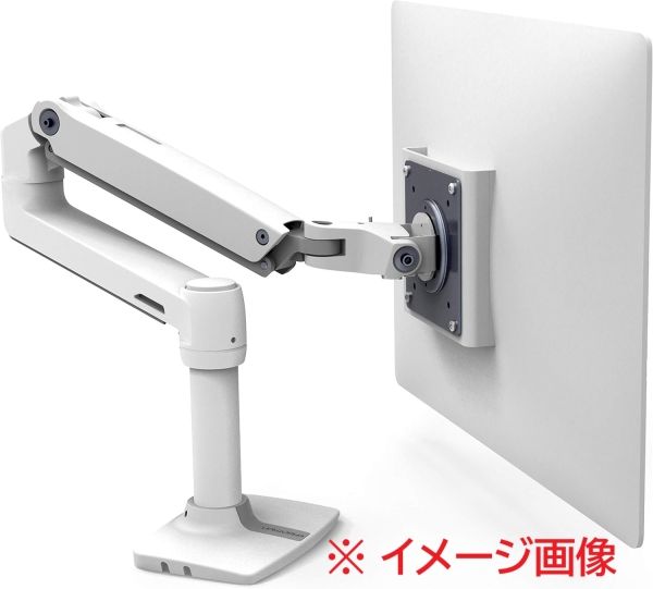 2営業日で発送 ERGOTRON エルゴトロン アウトレット エルゴトロン LX デスクマウント モニターアーム ホワイト 34インチ 3.2～11.3kg まで対応 45-490-216