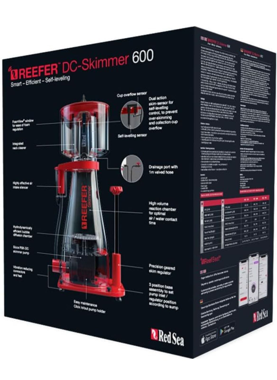 RedSea レッドシー REEFER Skimmer RSK DC600 プロテインスキマー