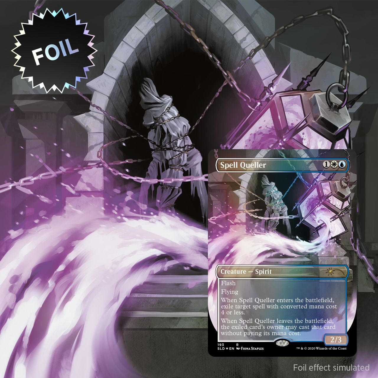 マジック：ザ・ギャザリング MTG Secret Lair Fiona Staples foil MTG Special Guest: Fiona Staples Foil - メルカリ