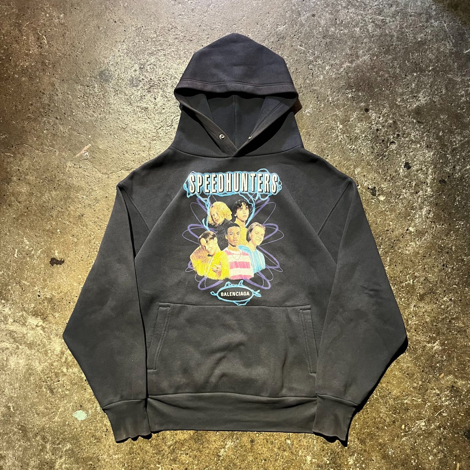 BALENCIAGA 18aw SPEEDHUNTERS HOODIE XS バレンシアガ 2018aw