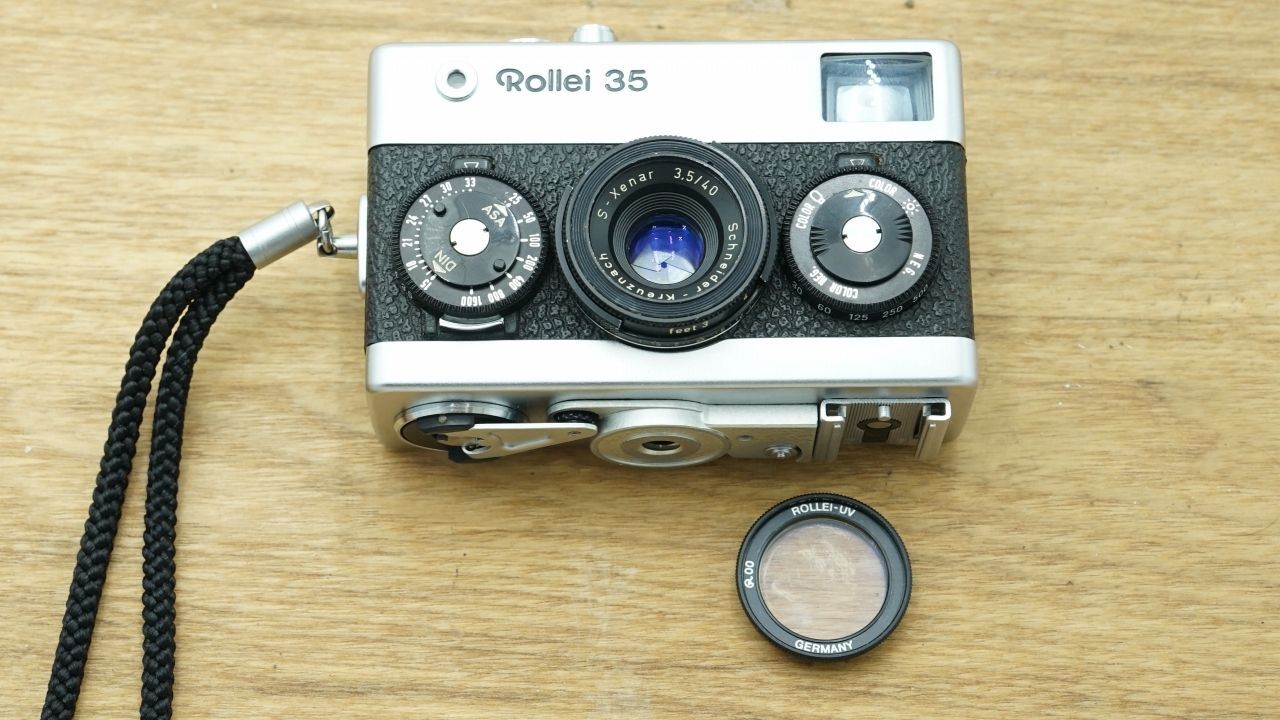 8312 やや訳アリ 希少 S-Xenar Rollei 35 露出計NG-