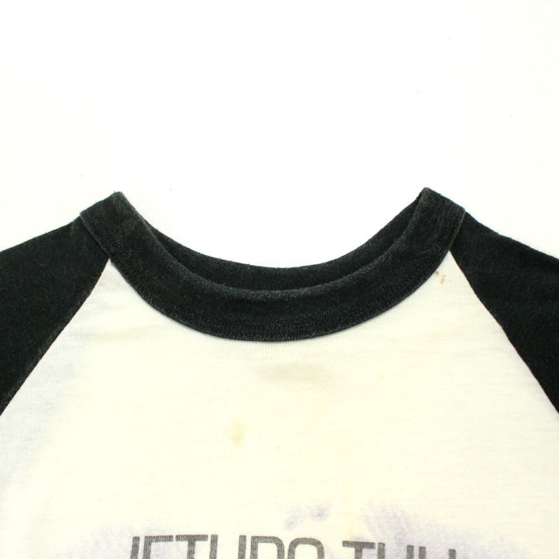 80s JETHRO TULL バンドT ブラック ビンテージ USA製 Vintage 1982 Jethro Tull Concert T-shirt Black M 80s