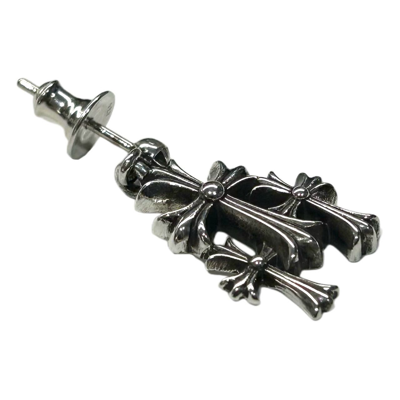 新品未使用】CHROME HEARTS クロムハーツ 925 ERNG / PC 3 CH CRS SLV  