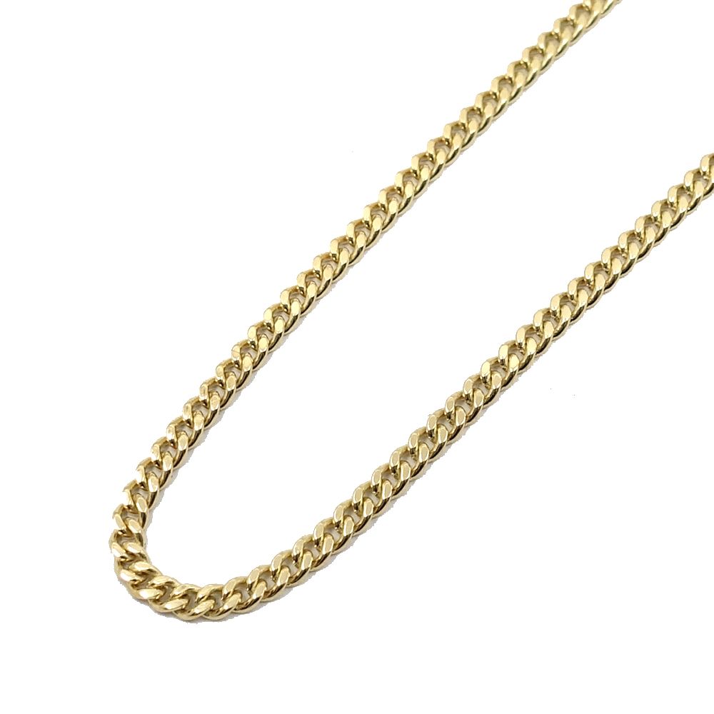 【栄】ネックレス K18 2面シングル 喜平 約10.0g 約45.5cm キヘイ ジュエリー イエローゴールド メンズ