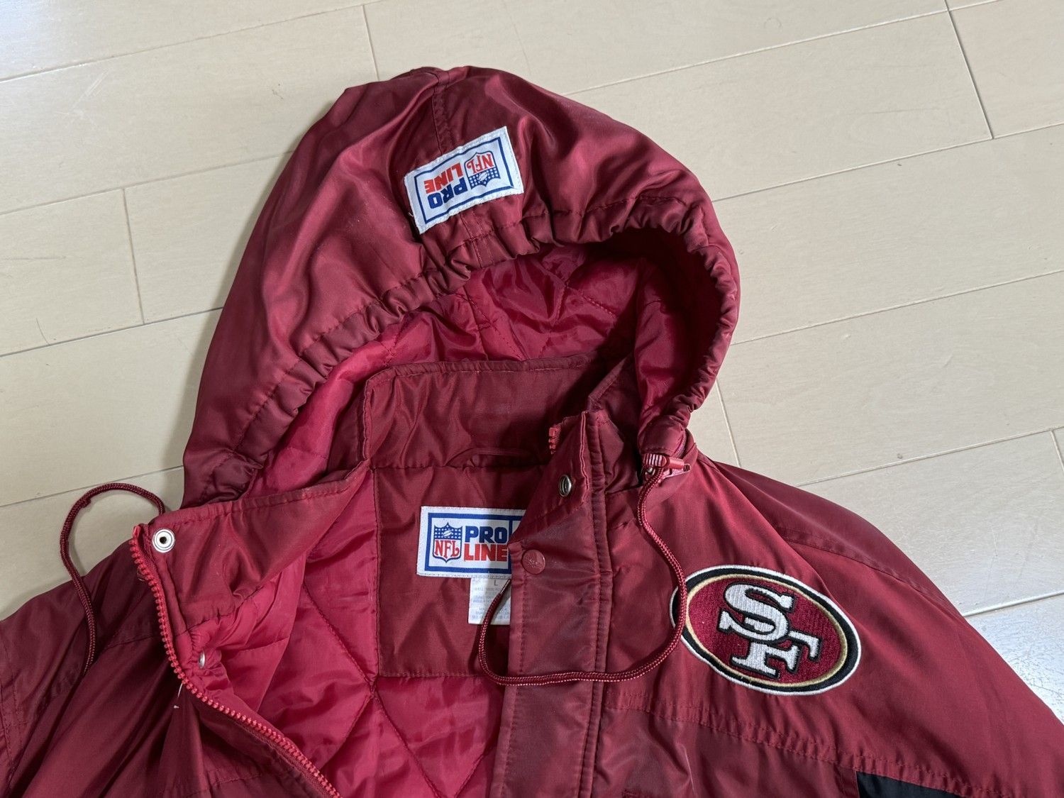 サンフランシスコ・49ers　正規品ジャケット　Lサイズ