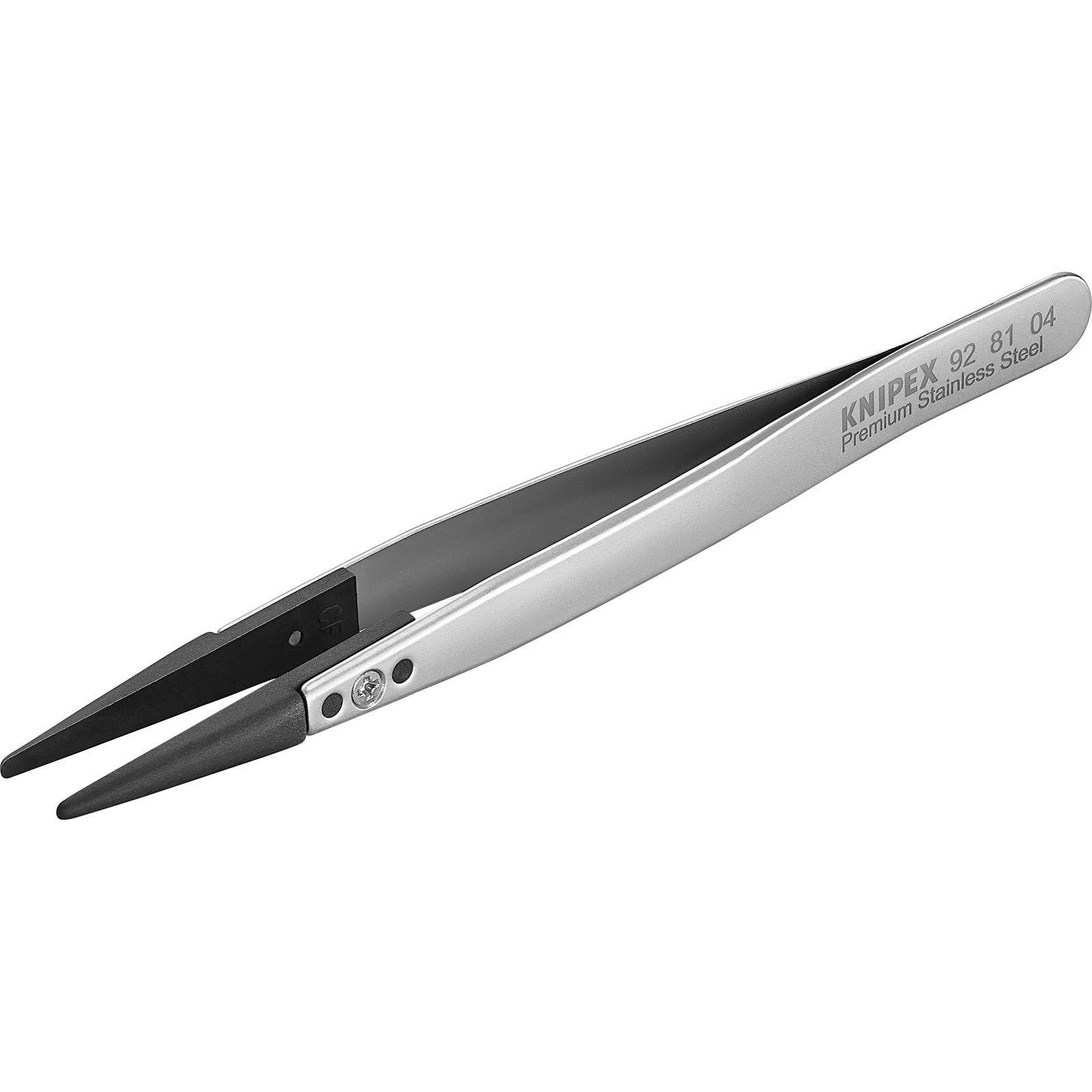 クニペックス KNIPEX ESDチップ交換式ピンセット チップ幅 全長130mm 9281-04