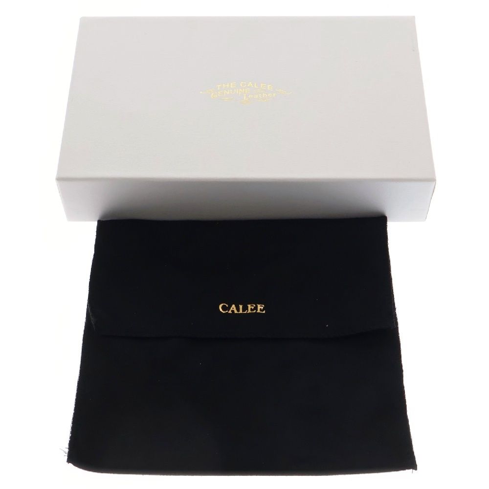 CALEE (キャリー) ×KEBOZ STUDS LEATHER BELT ケボズ スタッズロゴ