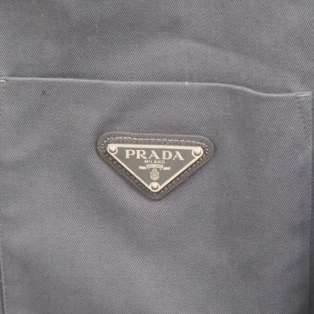 PRADA (プラダ) 22SS Triangle Logo L/S Shirt 三角ロゴプレート 長袖