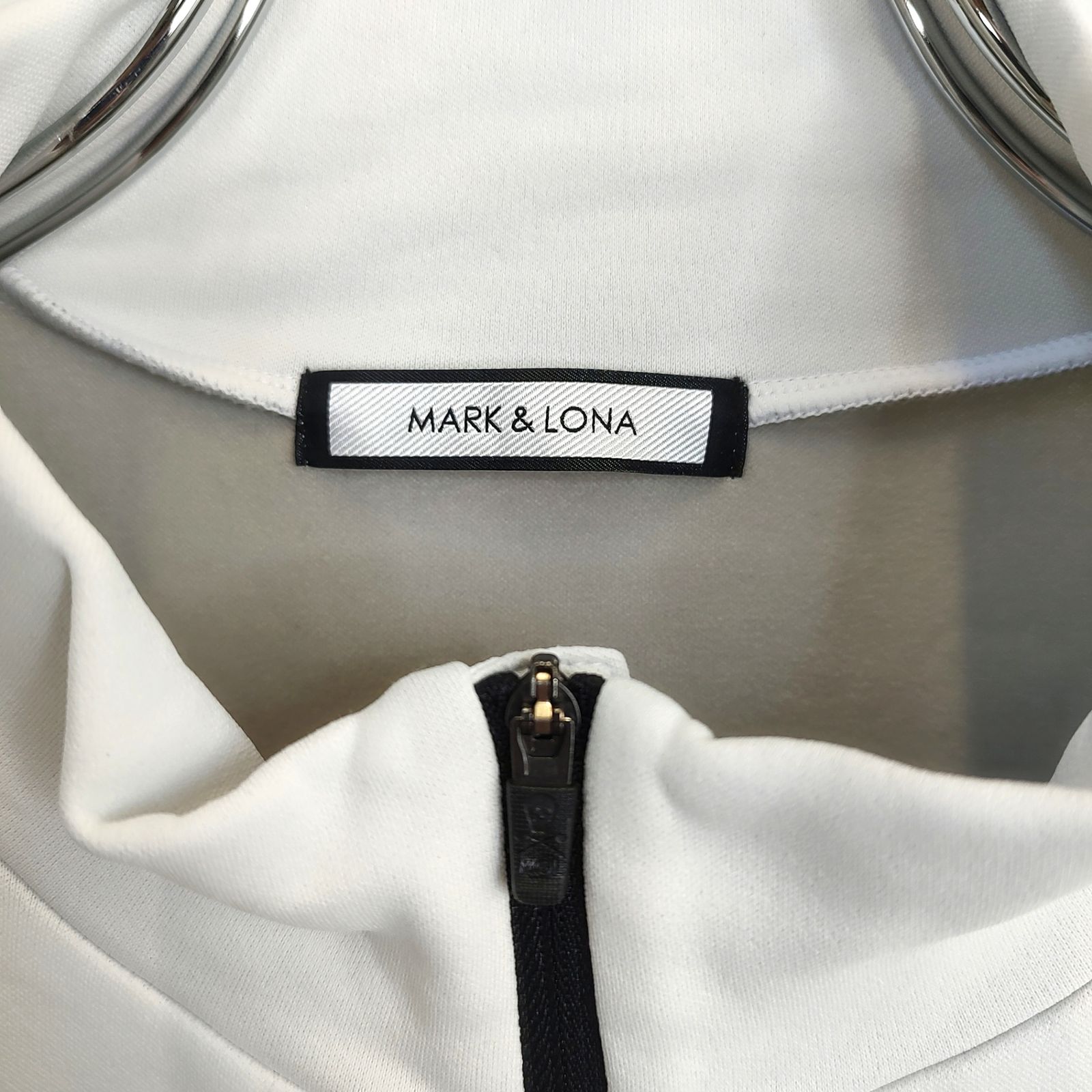 MARK＆LONA マークアンドロナ ゴルフ ハーフジップ プルオーバー 裏 