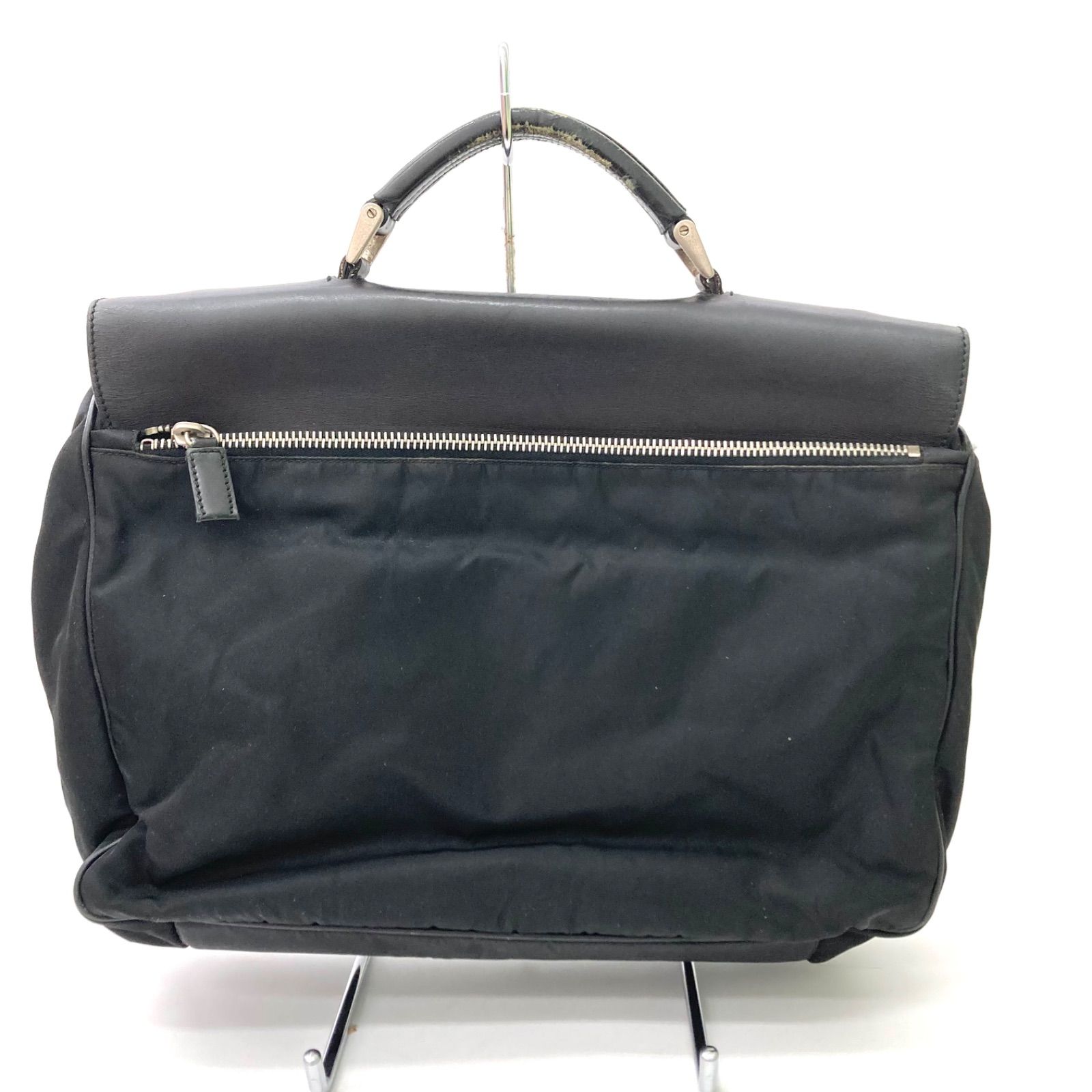 PRADA】プラダ ビジネスバッグ ブリーフケース レザー ナイロン PRADA】プラダ ビジネスバッグ ブリーフケース レザー ナイロン