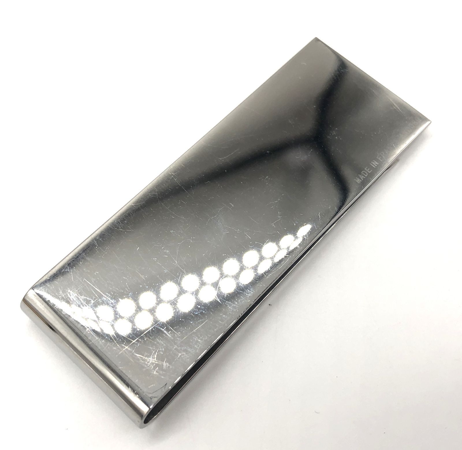 ルイヴィトン マネークリップ パンス ビエ シャンゼリゼ シルバー M65041 中古】ルイヴィトン LOUIS VUITTON マネークリップ パンス ビエ
