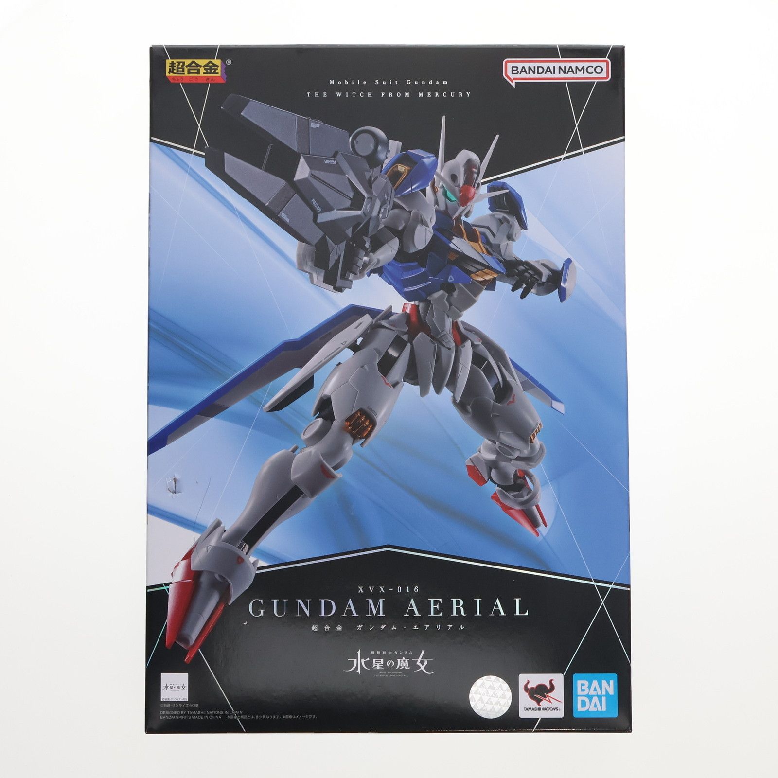 BANDAI - 超合金 ガンダム・エアリアル 機動戦士ガンダム 水星の魔女 完成トイ バンダイスピリッツ 超合金 ガンダム・エアリアル 機動戦士ガンダム 水星の魔女 完成