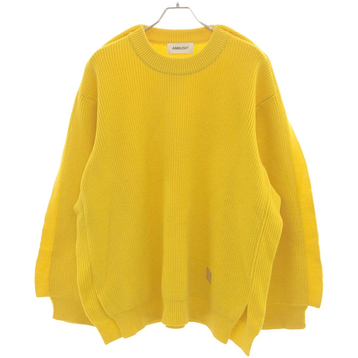 AMBUSH アンブッシュ Crewneck Ribbed Knit Sweater リブニット 