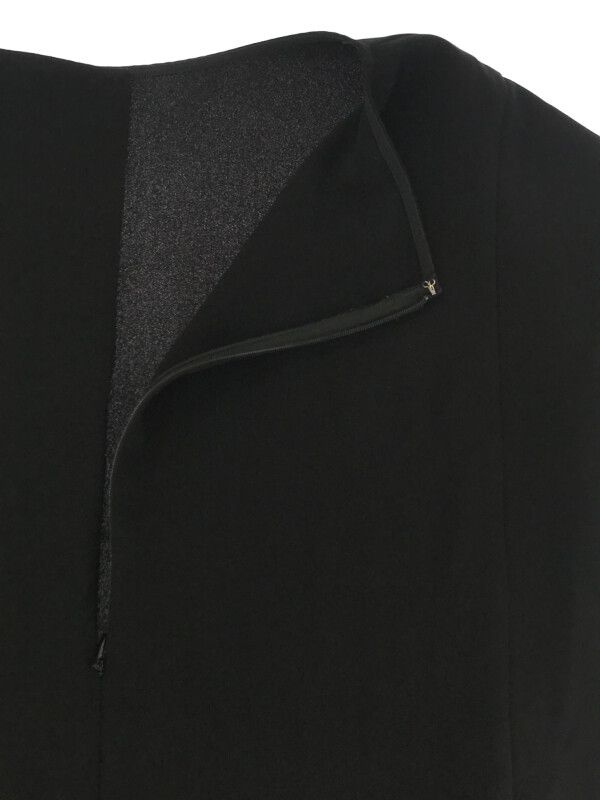 SOEJU ライトクロスコクーンシルエットワンピース黒　未使用に近い soeju ライトクロスコクーンシルエットワンピース ブラック M