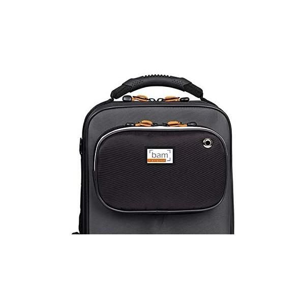 バム Bam アルトサクソフォン用ケース PEAK カラー：ブラック＆グレー