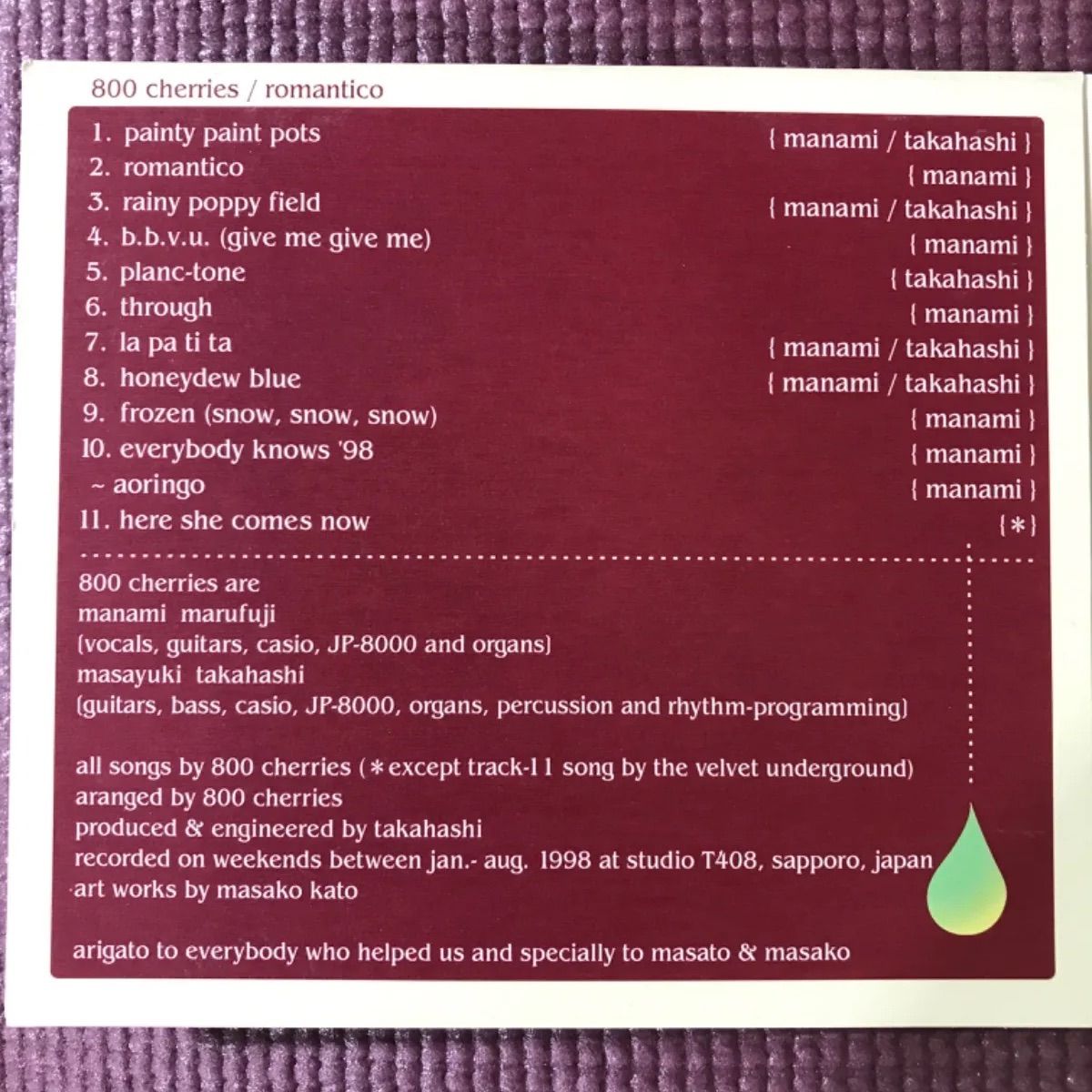 ☘️ 💧 800 cherries 💧 romantico ☘️ - メルカリ