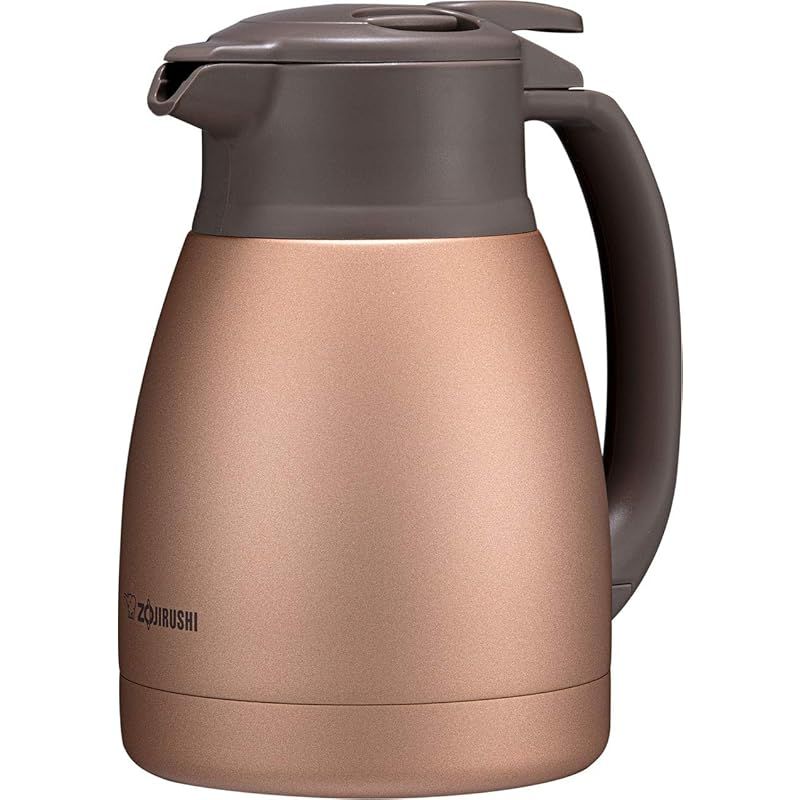 象印マホービン(ZOJIRUSHI) ステンレスポット 1.0L マットカッパー SH-HC10-NU 1
