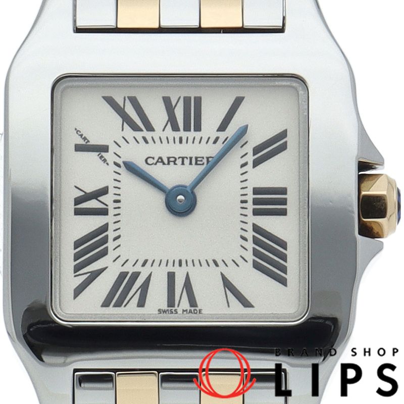カルティエ サントスドゥモワゼルSM ウォッチ コンビ W25066Z6 箱  
