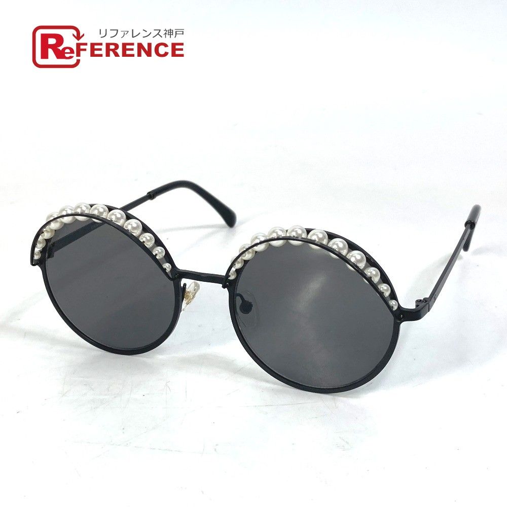 CHANEL シャネル サングラス フェイクパール CH4234 メタル CHANEL シャネル サングラス フェイクパール CH4234 メタル