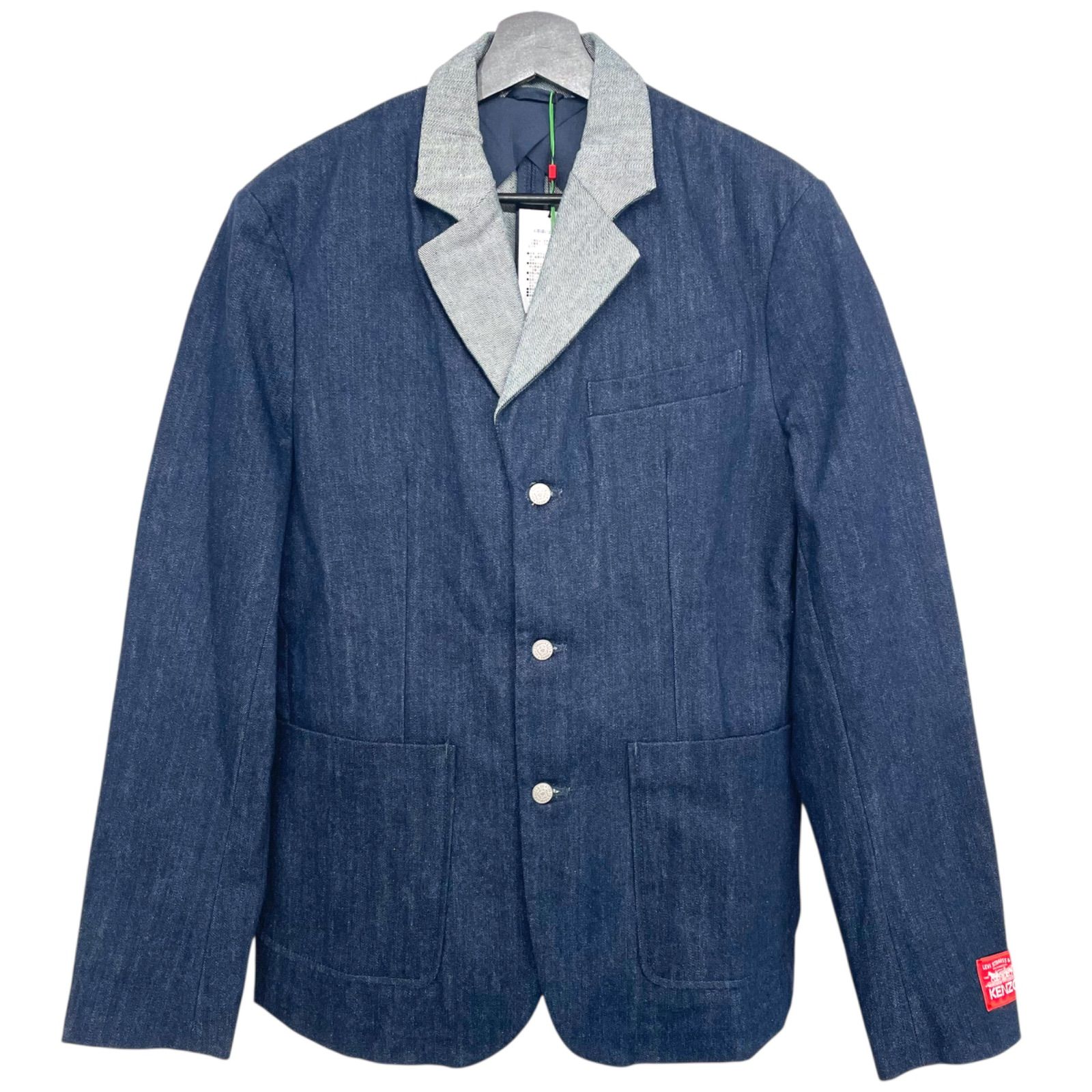 KENZO × LEVI'S DENIM BLAZER Lサイズ タグ付き KENZO x LEVI Strauss Denim Blazer S | eBay