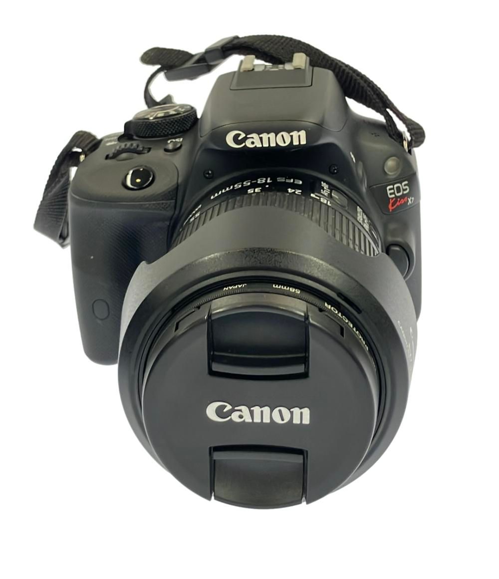 Canon EOS kiss x7 一眼レフダブルズームキット Canon】EOS kiss x7