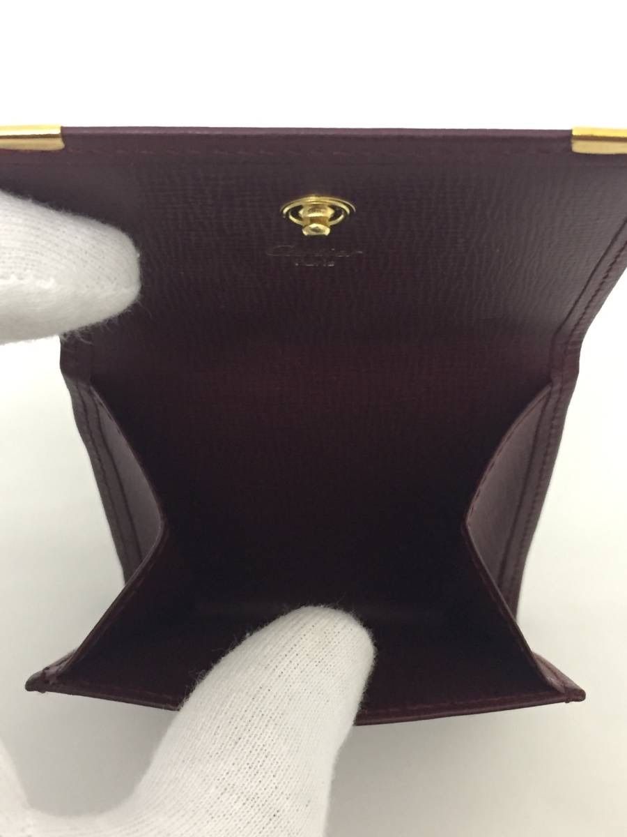 新品未使用！ 格安 ！Cartier カルティエ マストライン ボルドー