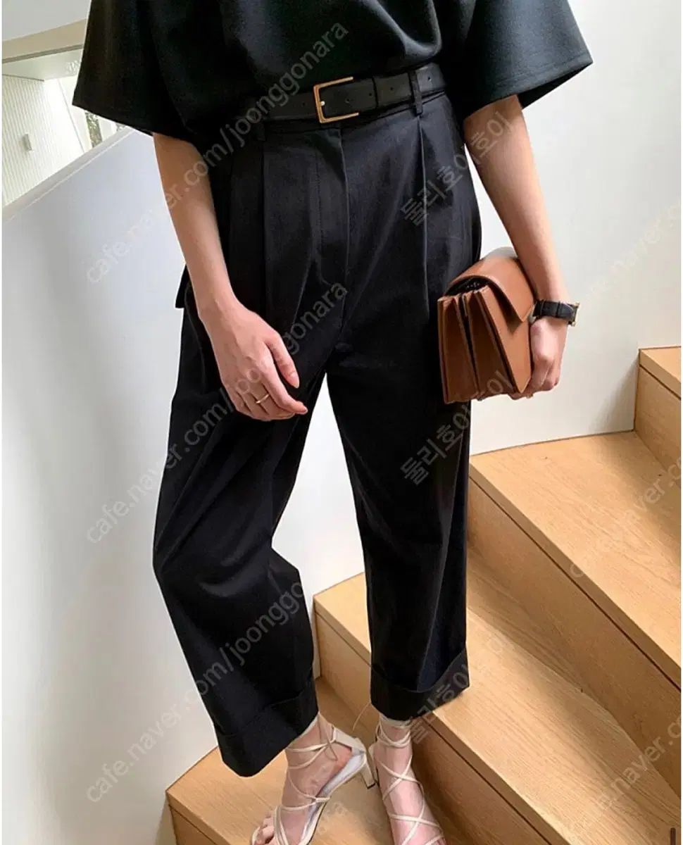 美品 ブルーレーベルクレストブリッジ カラーシャツ ベルト ロング