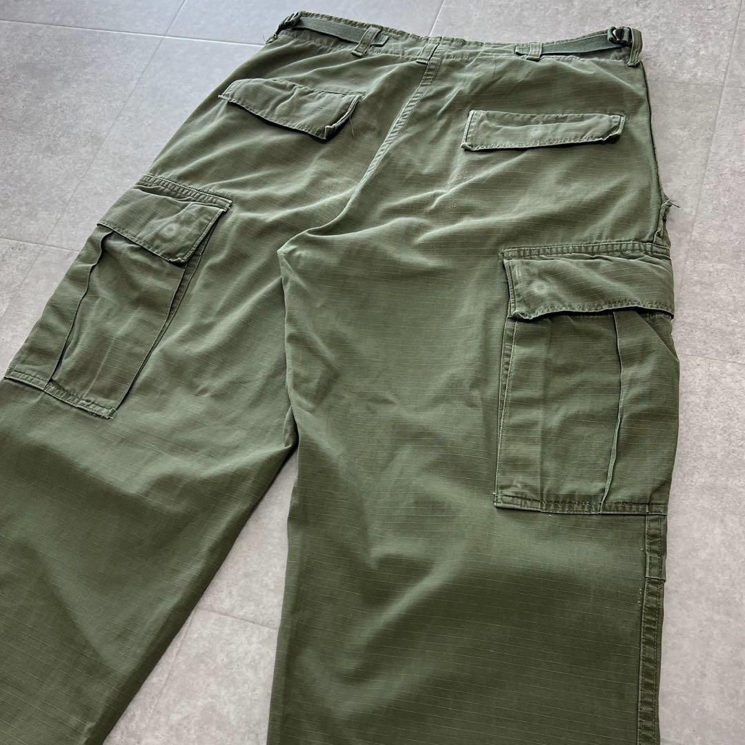 60sアメリカ軍ジャングルファティーグパンツ 4th【M-S】 希少 ジャングルファティーグパンツ 米軍 4th 60s ミリタリー