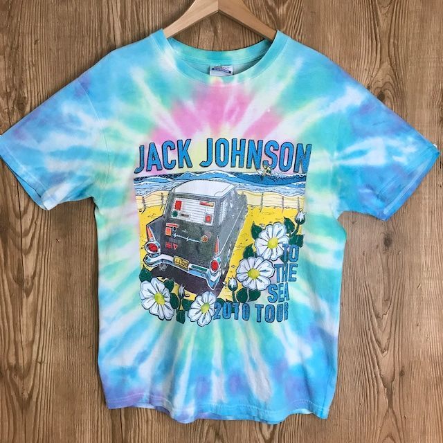 JACK JOHNSON TO THE SEA 2010 TOUR タイダイ染め バンドTシャツ
