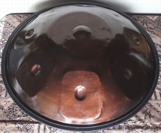 Hand Pan|Hang Drum ハンドパン|ハングドラム D Gurdu ９トーン 〜硬質ケース付き〜 PANSASIA製