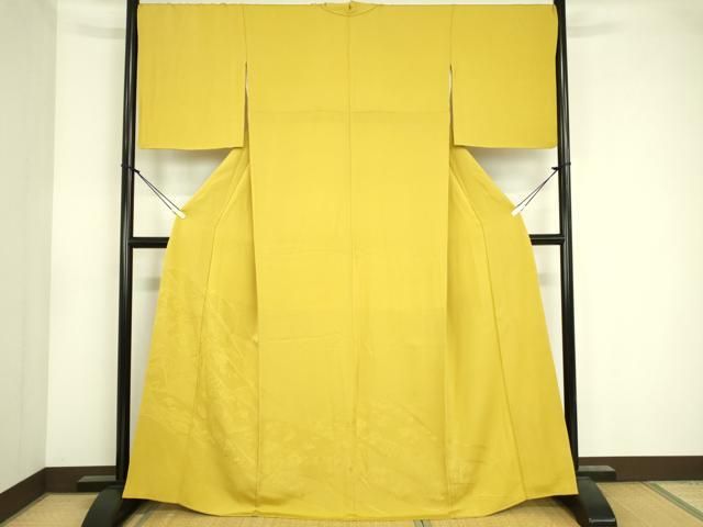 平和屋着物○豪華色留袖 吉祥草花地紋 虹色 正絹 逸品 未使用