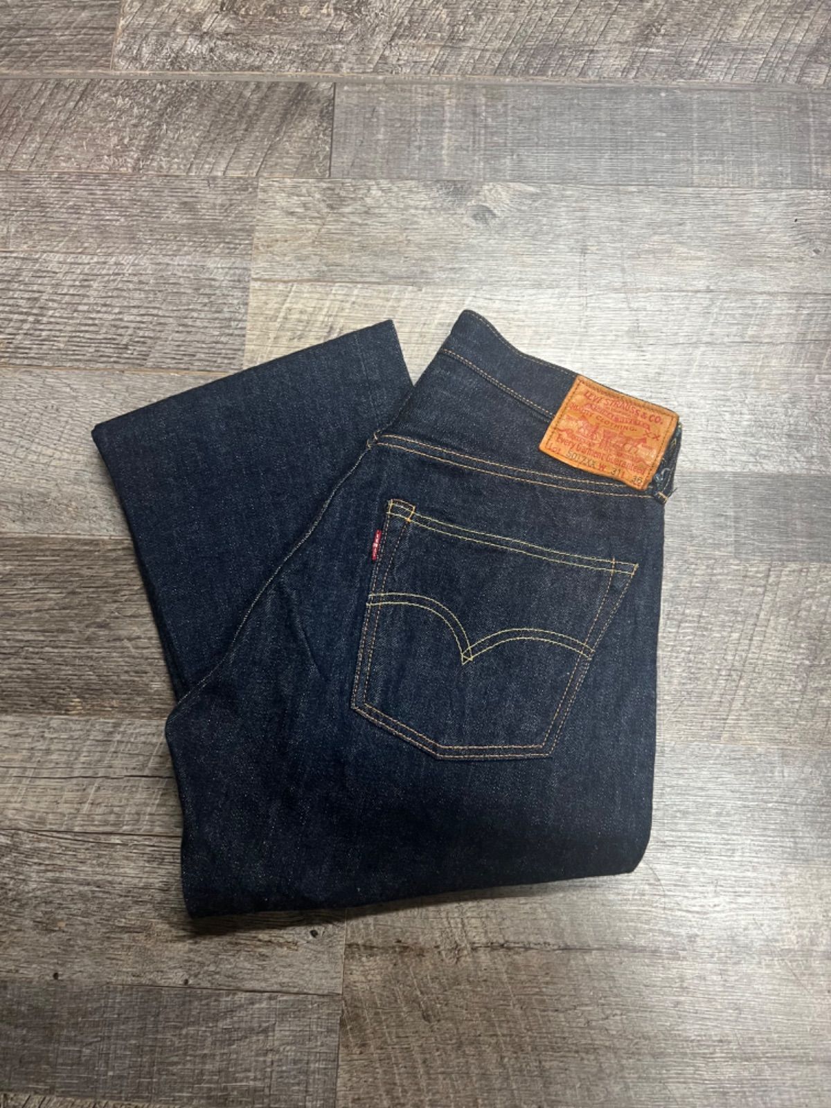 Levi's】世界限定2500本 501ZXX 54501-0117 日本製実寸サイズ - デニム