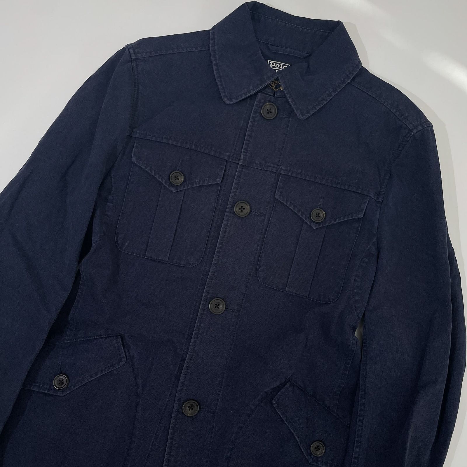 Polo Ralph Lauren ラルフローレン リネン混 サファリジャケット