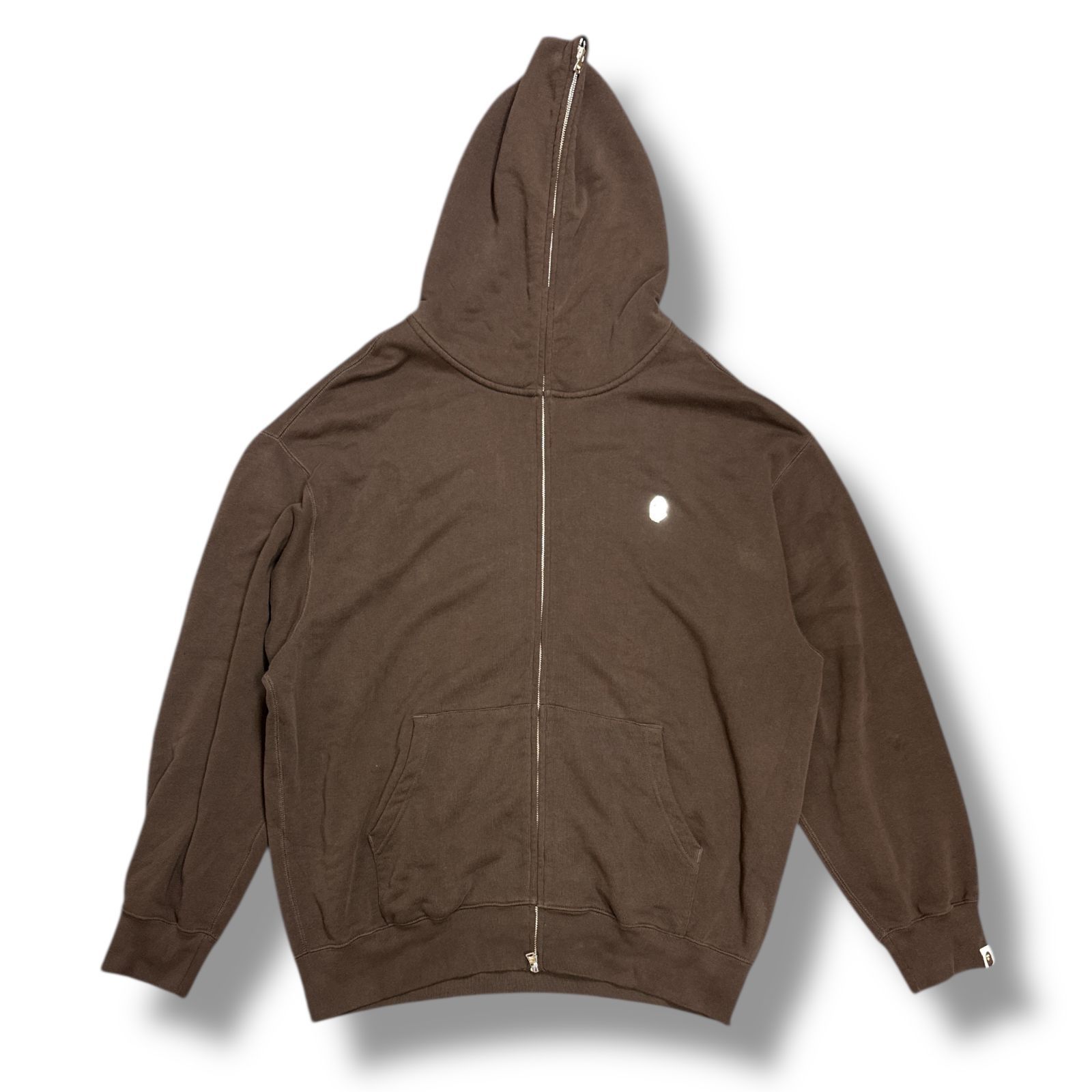 A BATHING APE アイコンプレート スウェット ジップ パーカー