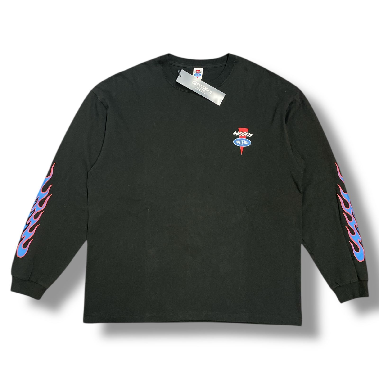 参考上代9900円 未使用品 CHALLENGER × HOSOI 24SS LOGO L/S TEE