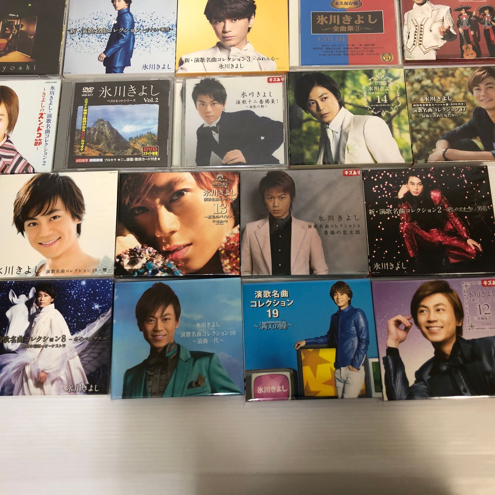 氷川きよし　DVD CD VHS 本　まとめ売り　68品＋おまけ ⭐氷川きよし DVD 3枚セット⭐ - メルカリ