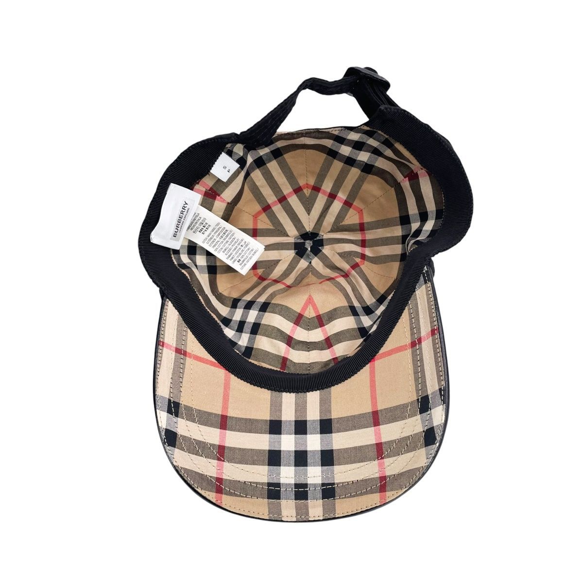 中古】 BURBERRY バーバリー TBロゴ べースボールキャップ