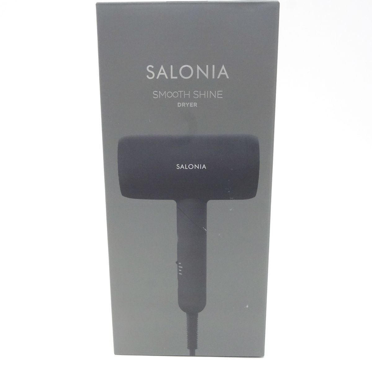 SALONIA SMOOTH SHINE DRYER ブラック 7/31まで SALONIA SMOOTH SHINE
