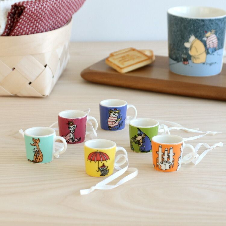 アラビア ムーミンコレクション ミニマグカップ クラシック3 6個セット ARABIA Moomin 3rd Classics ギフト 結婚祝い プレゼント 贈り物 ギフトセット 食器セット 101028