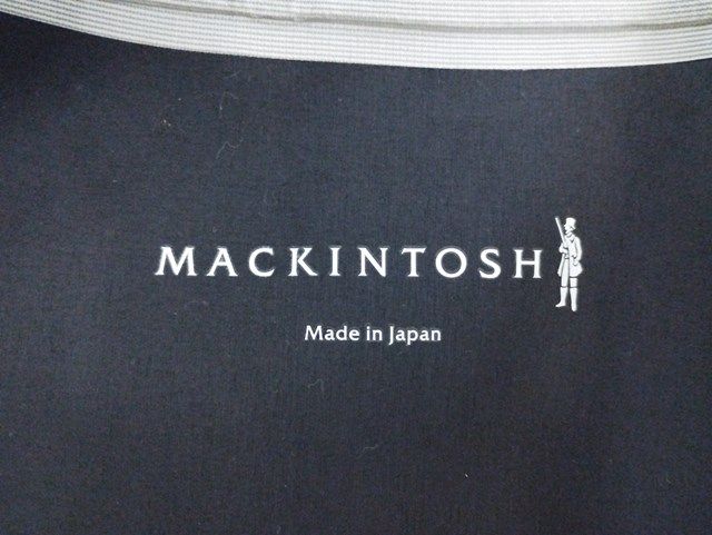 美品マッキントッシュ　ステンカラーコート　サイズ38 MACKINTOSH｜ライトウェイト メルトン ウール ハンビー SL