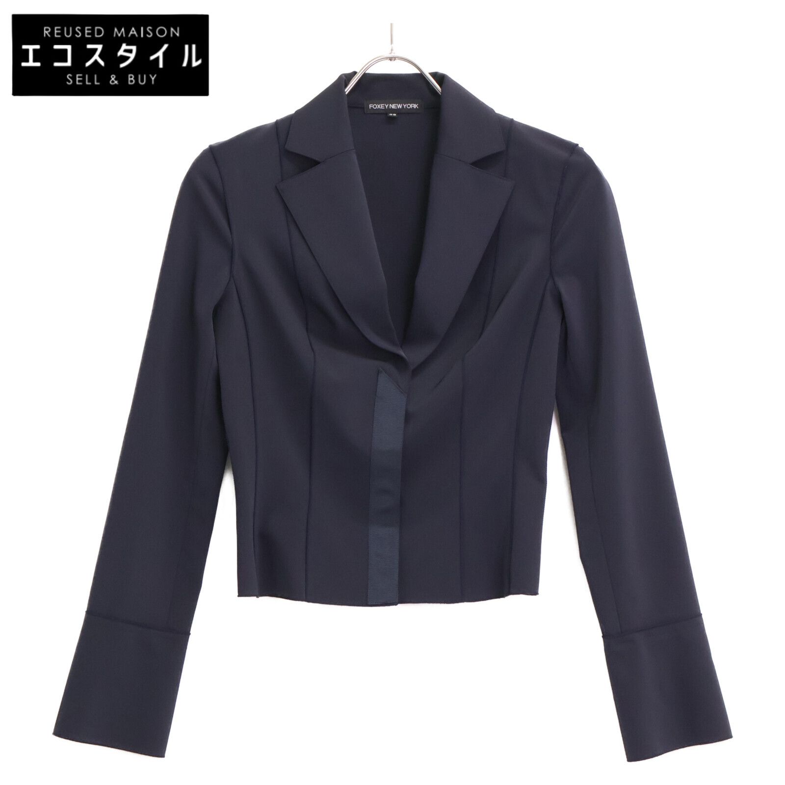 美品　FOXEY NEWYORK　フォクシー　 テーラドジャケット　ストレッチ 楽天市場】フォクシー ストレッチ ジャケットの通販